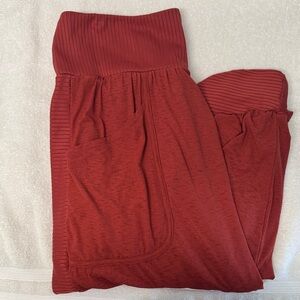 Free People Movement Women's Rust Harem Pants Size L